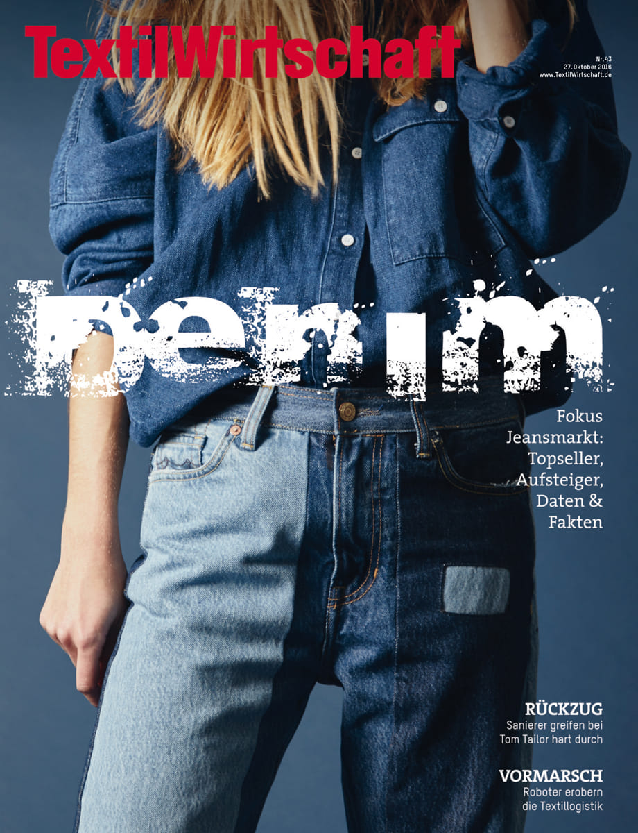 Textilwirtschaft, Floris van Bommel Collab, No. 43 / October 2016 Textilwirtschaft, Floris van Bommel Collab, No. 43 / October 2016